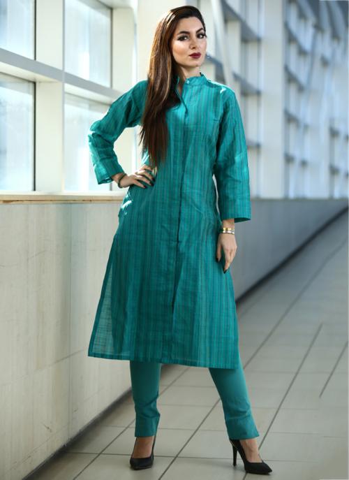 Cotton office wear kurtis Clearance