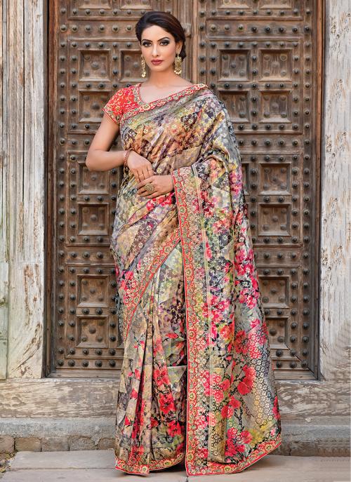 silk saree salwar