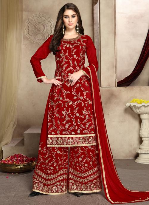 bridal palazzo suit