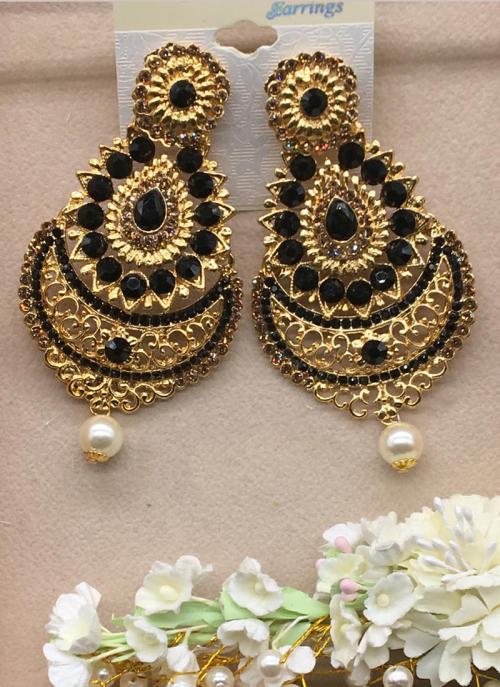 Gold Earrings - Best Fancy Latest Gold Earring Designs/Gold Ear Tops For  Women online on Flipkart