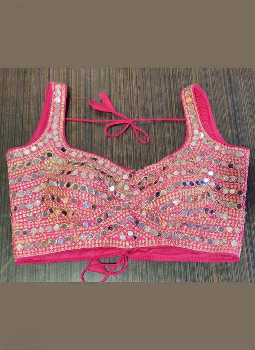 Buy Rani Phantom Silk Party Wear Mirror 
