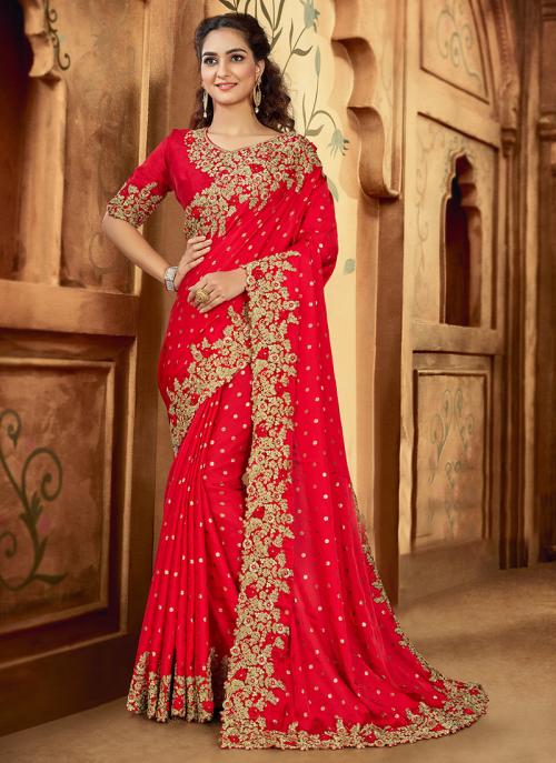 work sarees for wedding
