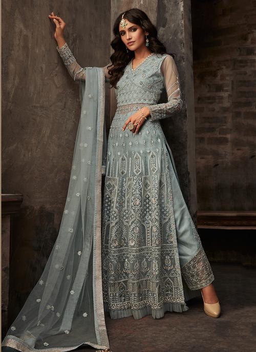 Heavy work salwar suit with outlet price