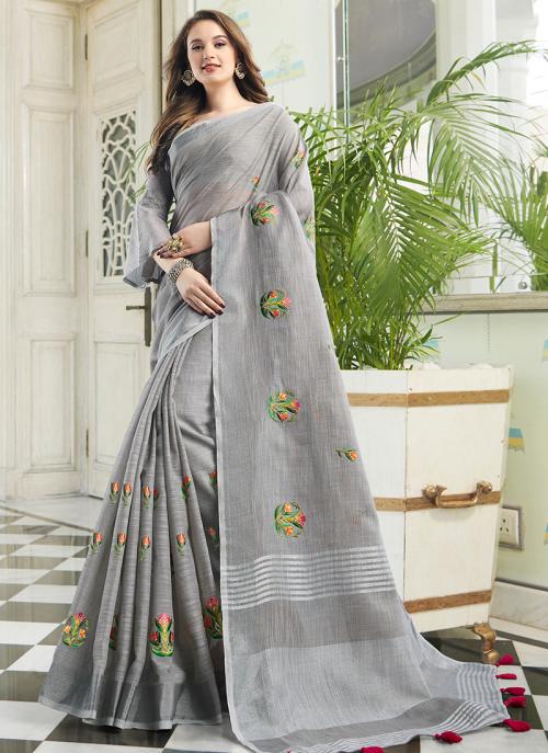 fancy saree cotton