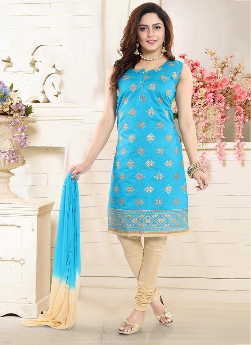 readymade churidar suit