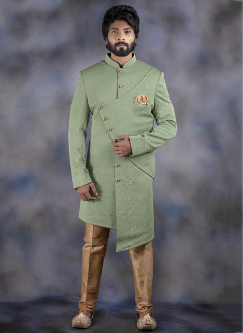 plain sherwani for wedding