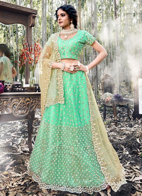 net work lehenga