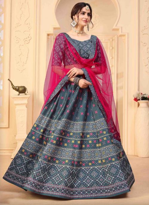 printed ghagra choli