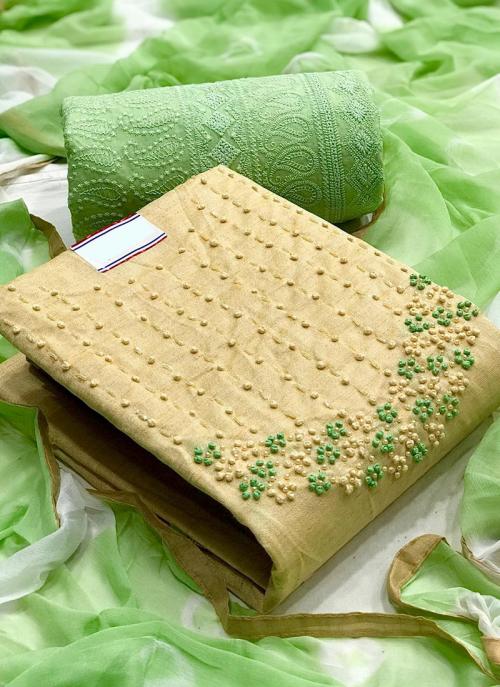 mirror work churidar material