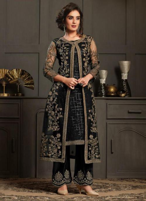 black punjabi suits for wedding