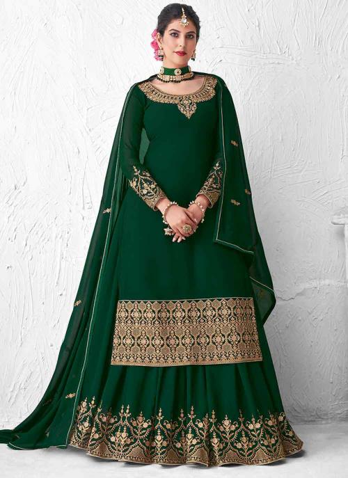 fancy lehenga suit