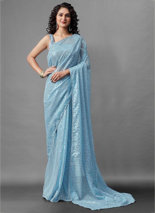 sequin saree online