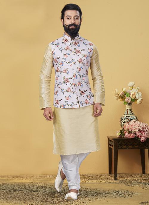 party wear kurta pajama with basket