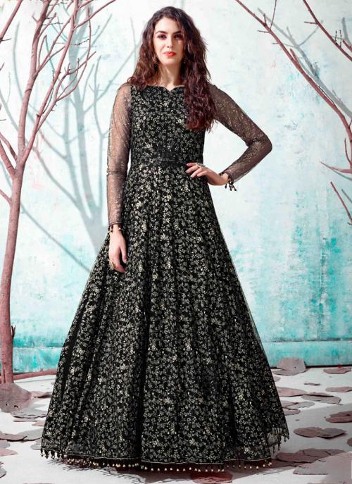 net black gown