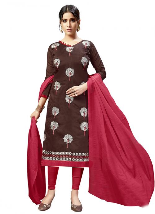 embroidery works in churidar