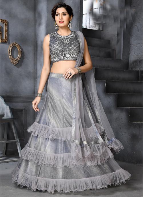 grey choli