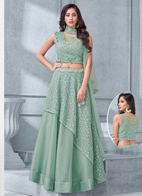 party wear lengha