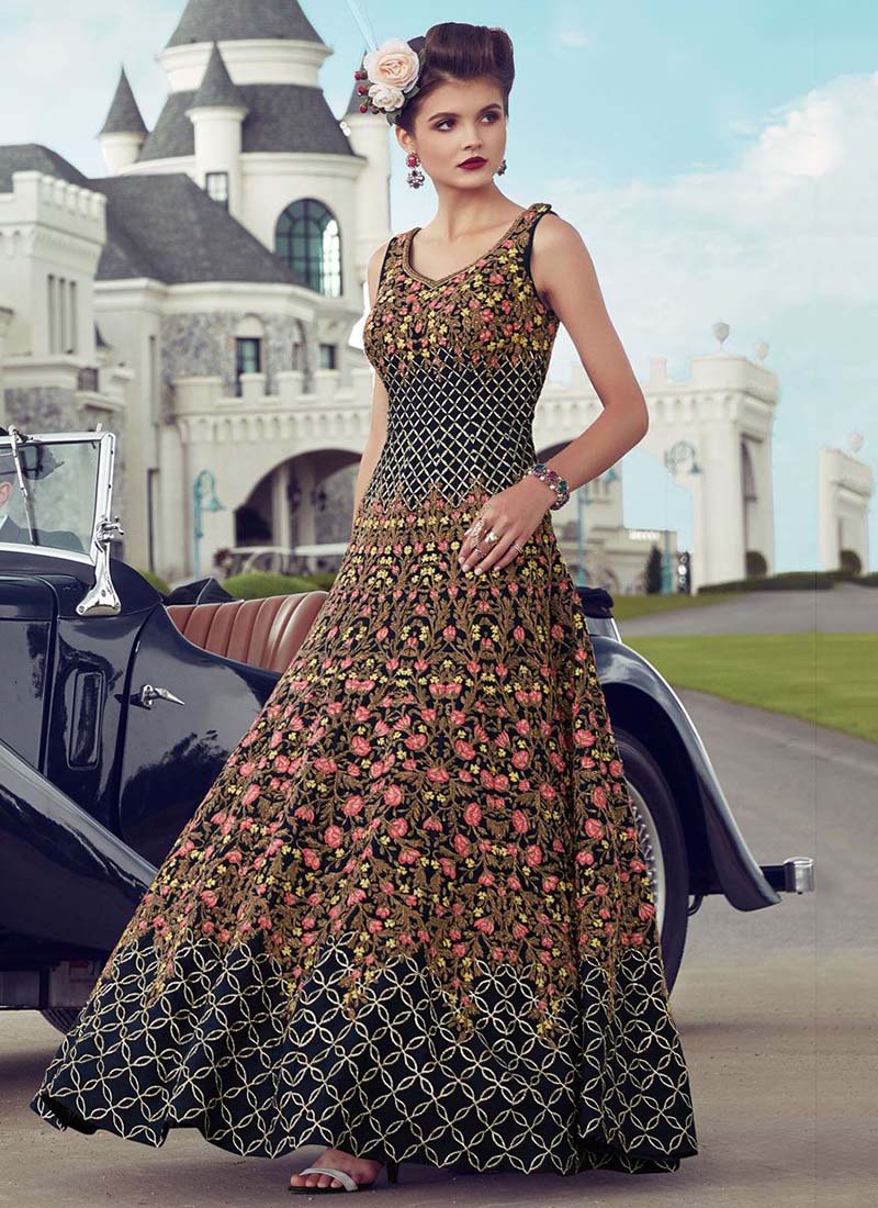 banglori silk gown