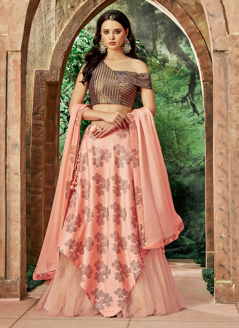 reception lehenga models
