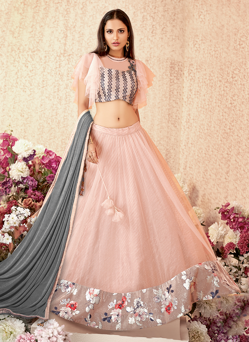 reception wear lehenga