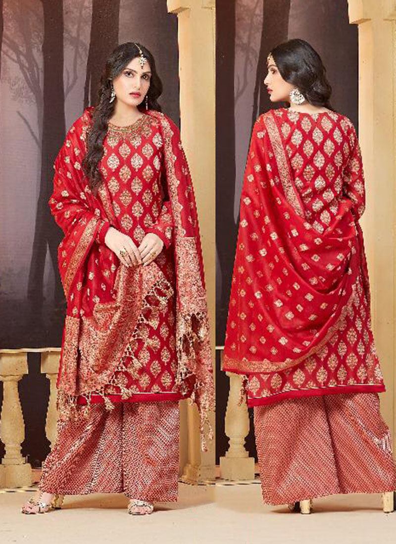 palazzo set with dupatta for wedding