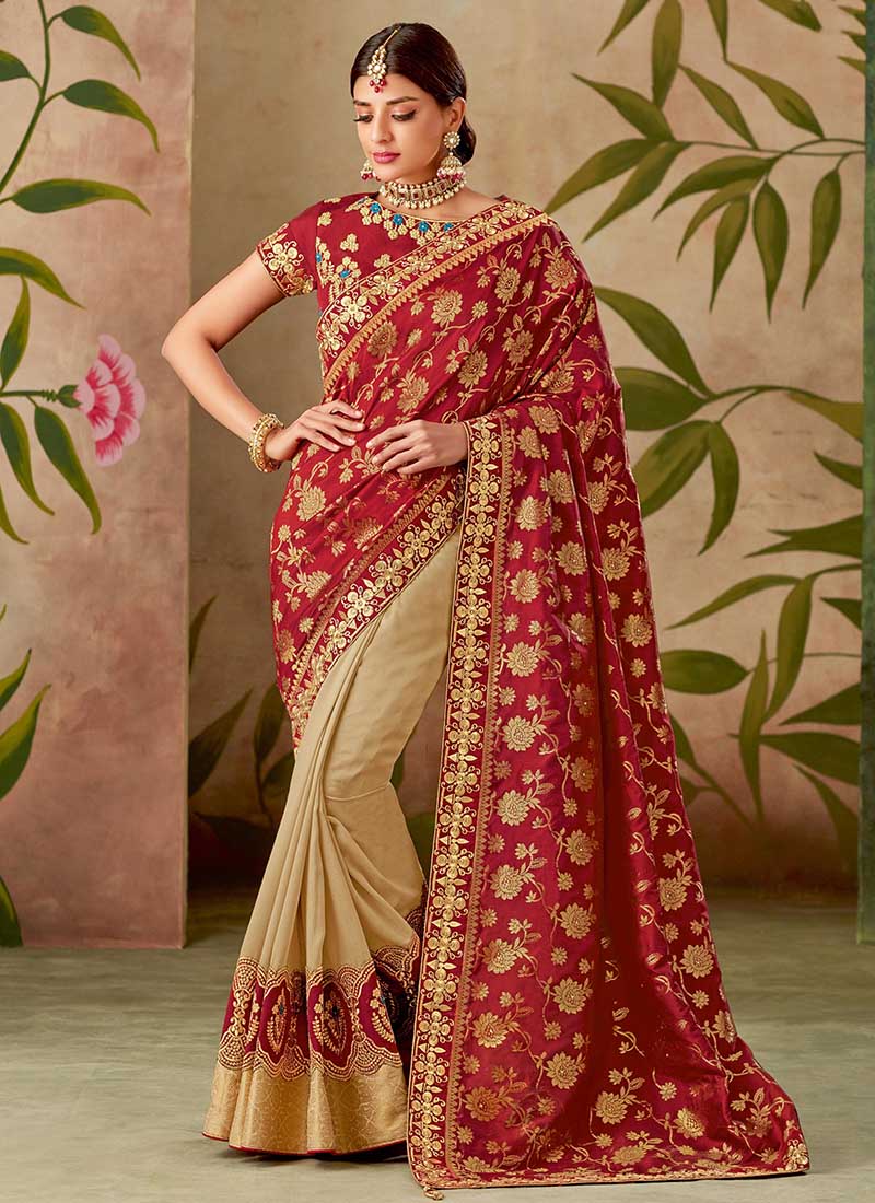 new work saree collection