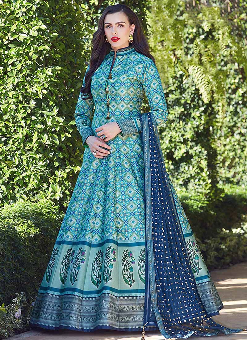 Anarkali made 2024 from saree