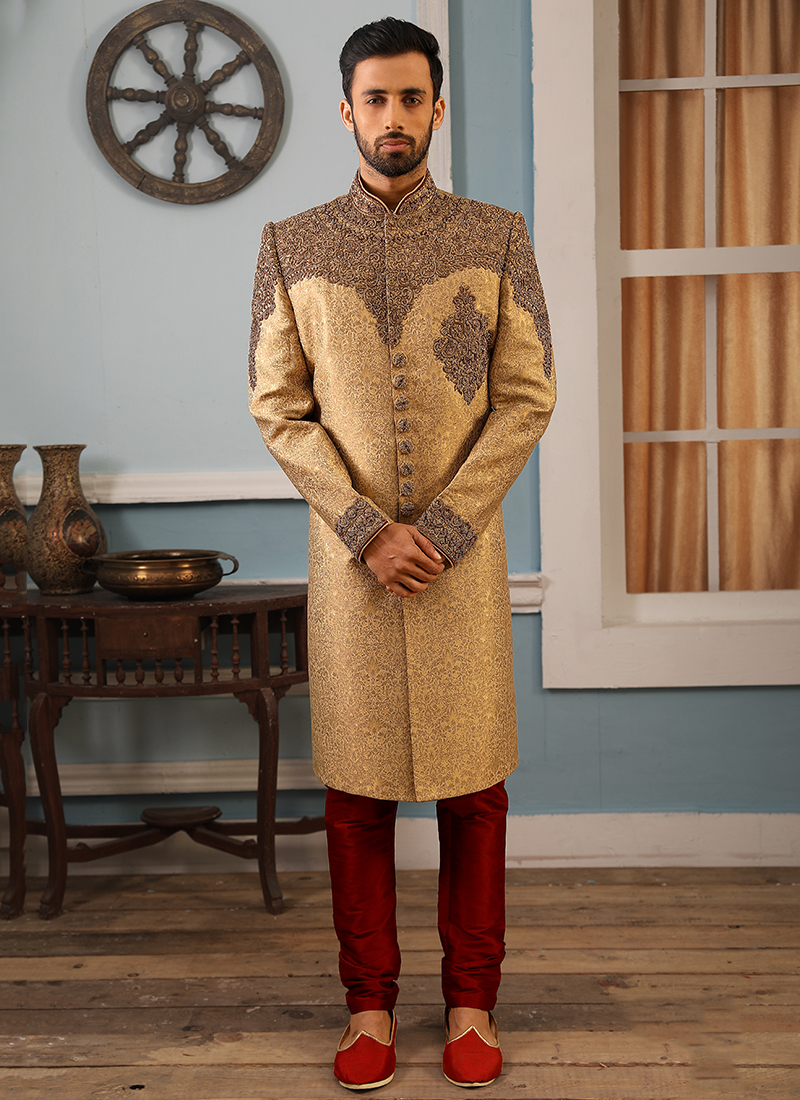 sherwani type suit